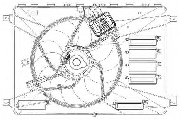 Вентилятор, охолодження двигуна