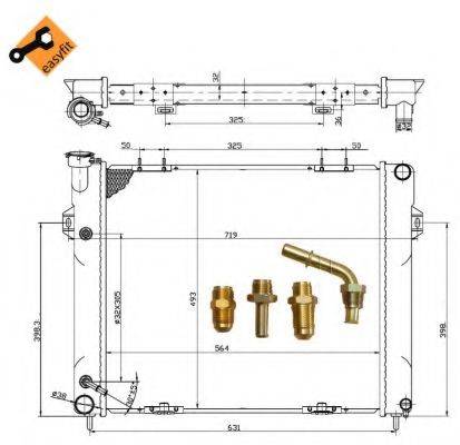 Радіатор, охолодження двигуна