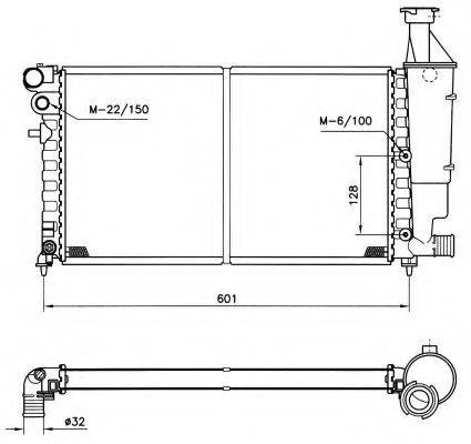 Радіатор, охолодження двигуна