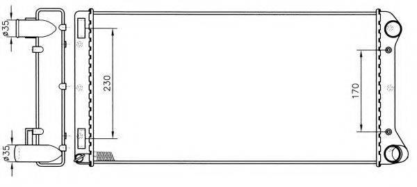 Радіатор, охолодження двигуна