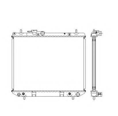 Радіатор, охолодження двигуна