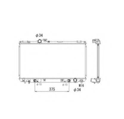 Радіатор, охолодження двигуна