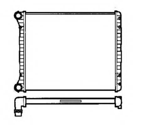 Радіатор, охолодження двигуна