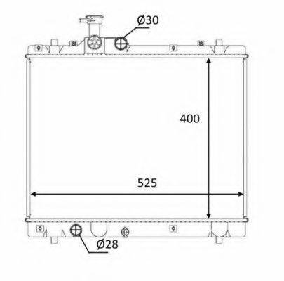 Радіатор, охолодження двигуна