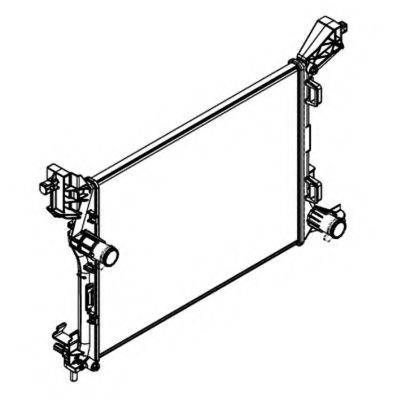 Радіатор, охолодження двигуна