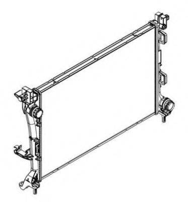 Радіатор, охолодження двигуна