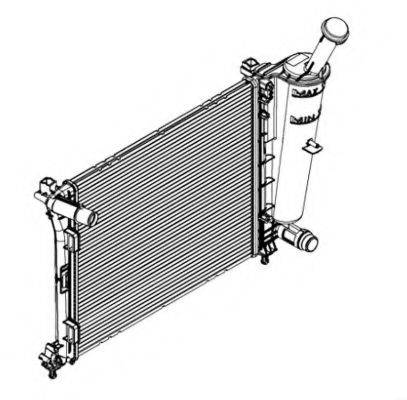 Радіатор, охолодження двигуна