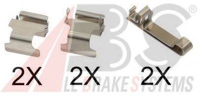 Комплектуючі, колодки дискового гальма