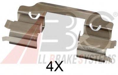 Комплектуючі, колодки дискового гальма