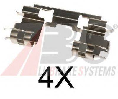 Комплектуючі, колодки дискового гальма