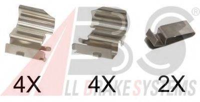 Комплектуючі, колодки дискового гальма