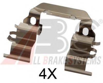 Комплектуючі, колодки дискового гальма