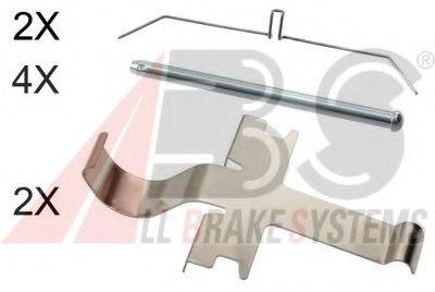 Комплектуючі, колодки дискового гальма