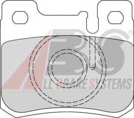 Комплект гальмівних колодок, дискове гальмо