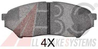 Комплект гальмівних колодок, дискове гальмо