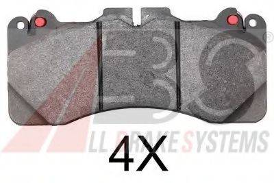 Комплект гальмівних колодок, дискове гальмо