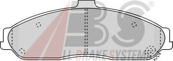 Комплект гальмівних колодок, дискове гальмо