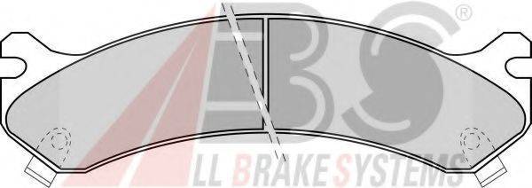 Комплект гальмівних колодок, дискове гальмо