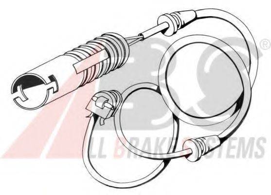 Сигналізатор, знос гальмівних колодок