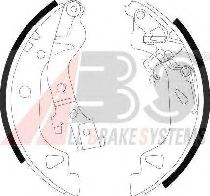 Комплект гальмівних колодок