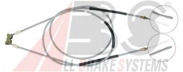 Трос, стоянкова гальмівна система