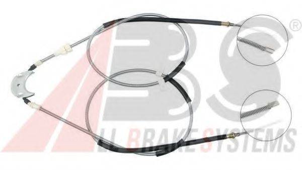 Трос, стоянкова гальмівна система