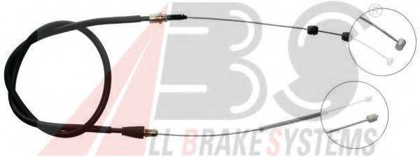 Трос, стоянкова гальмівна система