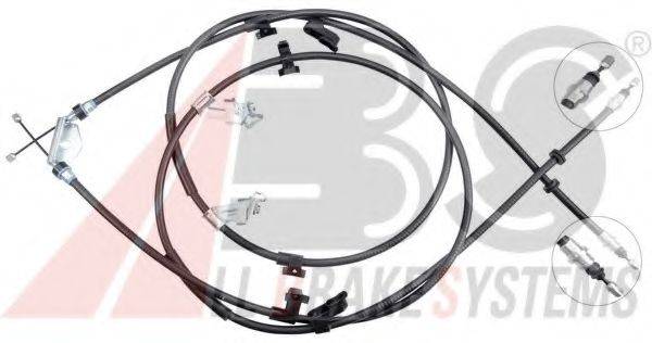 Трос, стоянкова гальмівна система