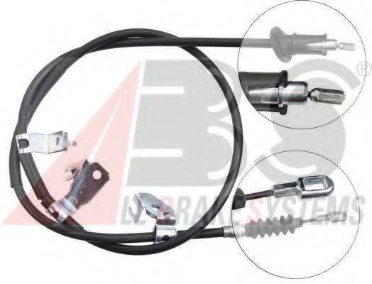 Трос, стоянкова гальмівна система