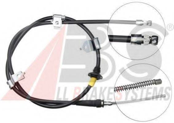 Трос, стоянкова гальмівна система