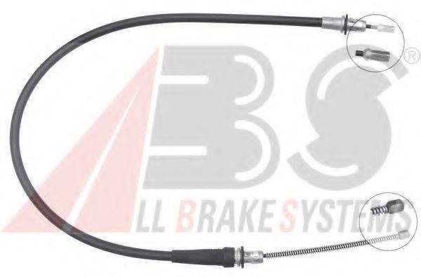 Трос, стоянкова гальмівна система