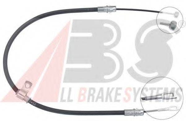 Трос, стоянкова гальмівна система