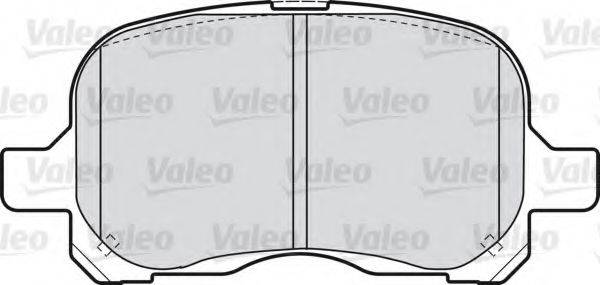 Комплект гальмівних колодок, дискове гальмо