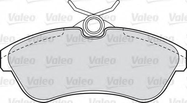 Комплект гальмівних колодок, дискове гальмо