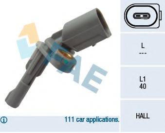 Датчик, частота обертання колеса