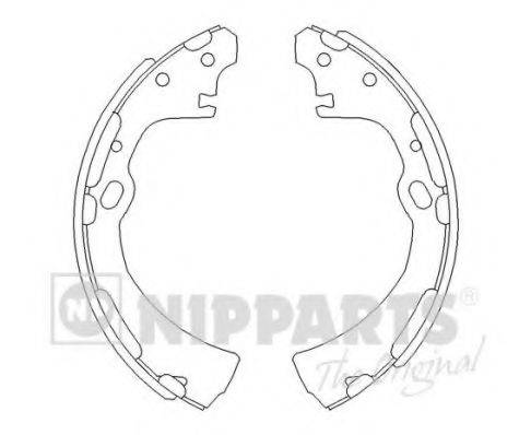 Комплект гальмівних колодок