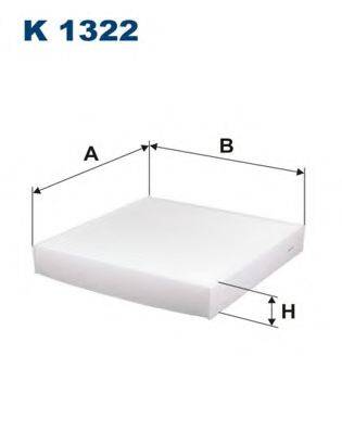 Фільтр, повітря у внутрішньому просторі