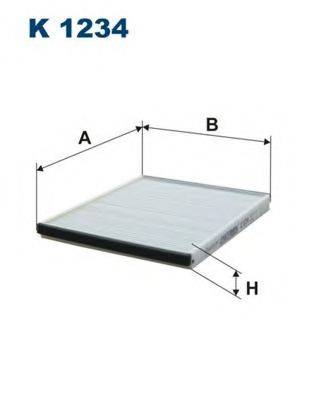 Фільтр, повітря у внутрішньому просторі