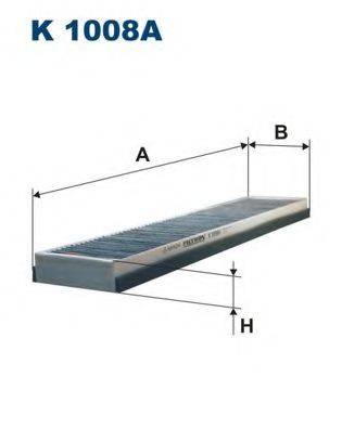 Фільтр, повітря у внутрішньому просторі