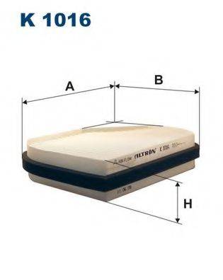 Фільтр, повітря у внутрішньому просторі