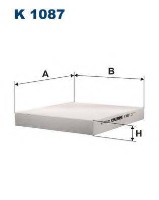 Фільтр, повітря у внутрішньому просторі