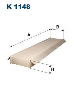 Фільтр, повітря у внутрішньому просторі