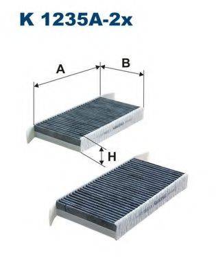 Фільтр, повітря у внутрішньому просторі