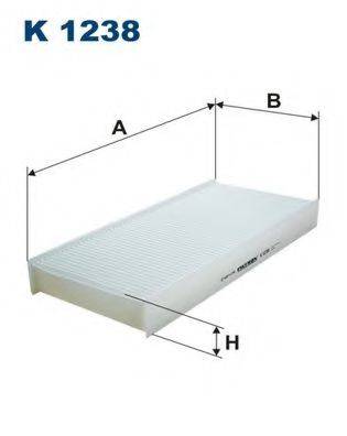 Фільтр, повітря у внутрішньому просторі