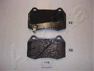 Комплект гальмівних колодок, дискове гальмо