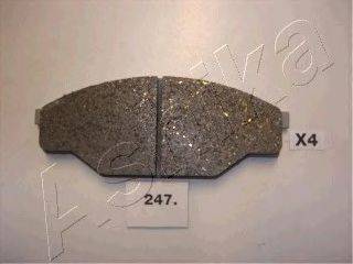 Комплект гальмівних колодок, дискове гальмо