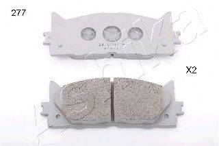 Комплект гальмівних колодок, дискове гальмо