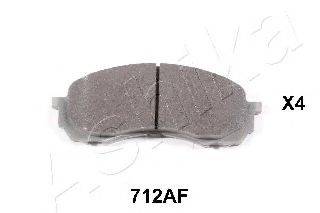 Комплект гальмівних колодок, дискове гальмо