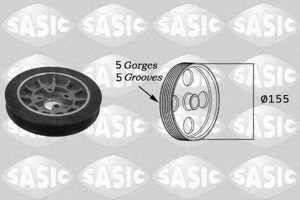 Ремінний шків, колінчастий вал