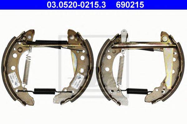 Комплект гальмівних колодок